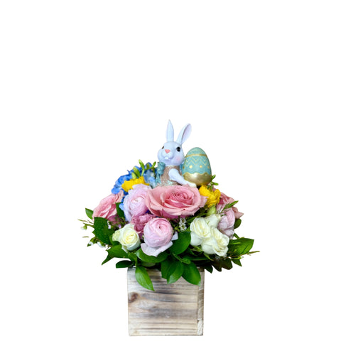 Harvey with Easter Rabbit